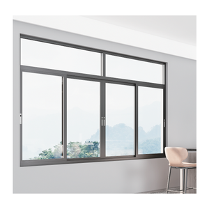 Tiêu chuẩn thương mại nhôm đôi kính cửa sổ trượt kính cửa sổ trượt - Product Image 4