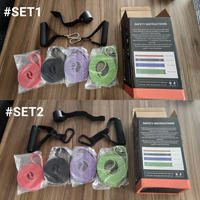Bandes de Résistance en Latex Robustes avec Logo Personnalisé – Kit d'Entraînement de Force pour Gym et Fitness