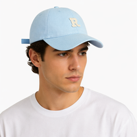 Gorra de Béisbol Bordada Personalizada 100% Algodón con Cierre de Hebilla Metálica Ajustable, Diseño Deportivo Estilo Americano