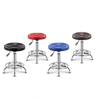 Chaise de barbier professionnelle noire moderne hydraulique portable ergonomique en cuir réglable en hauteur inclinable rotation 360° pour salon