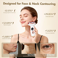 Appareil de beauté portable chaud/froid 7-en-1 pour le dropshipping – Anti-âge, grattoir chauffant Guasha, masseur liftant visage/cou