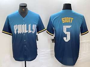 Maillot de baseball personnalisé en gros pour Philadelphie, Bryce <span class=keywords><strong>Harper</strong></span> # 3/ # 17/ # 2 pièces de haute qualité, cousues, prix bas, grande taille, 100% - Product Image 3