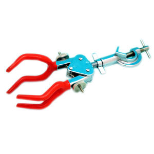 Gelsonlab HSG-127 tamaño pequeño <span class=keywords><strong>de</strong></span> tres <span class=keywords><strong>dedos</strong></span> <span class=keywords><strong>pinza</strong></span> doble ajuste <span class=keywords><strong>de</strong></span> <span class=keywords><strong>laboratorio</strong></span> <span class=keywords><strong>de</strong></span> la abrazadera - Product Image 2