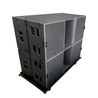 Enceinte Line Array double 12 pouces à 2 voies et système d'enceintes subwoofer double 18 pouces