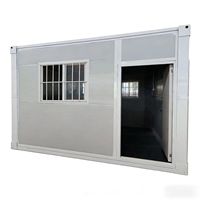 Maison conteneur pliable personnalisée, cabine mobile pliable pour boutique portable, café, poste de garde, bâtiment préfabriqué