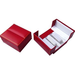 Caja de reloj de cuero al por mayor con doble apertura, múltiples ranuras, caja de almacenamiento para pulseras y brazaletes, caja de embalaje de joyería con logotipo personalizado para set de relojes - Product Image 5