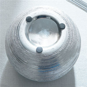 <span class=keywords><strong>Vase</strong></span> de fleurs en forme de boule d'argent, décoration nordique vintage de luxe, support de table en <span class=keywords><strong>céramique</strong></span>, <span class=keywords><strong>vase</strong></span> à fleurs ikeba - Product Image 3