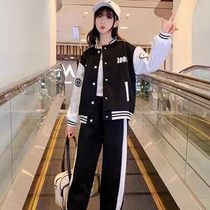 <span class=keywords><strong>Ropa</strong></span> <span class=keywords><strong>de</strong></span> béisbol <span class=keywords><strong>para</strong></span> niñas, trajes <span class=keywords><strong>de</strong></span> primavera y otoño, nueva tendencia <span class=keywords><strong>de</strong></span> <span class=keywords><strong>moda</strong></span>, conjuntos deportivos <span class=keywords><strong>de</strong></span> algodón <span class=keywords><strong>para</strong></span> jóvenes, trajes <span class=keywords><strong>para</strong></span> <span class=keywords><strong>adolescentes</strong></span>, <span class=keywords><strong>ropa</strong></span> <span class=keywords><strong>para</strong></span> niños - Product Image 4
