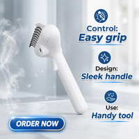 Brosse démêlante portable et légère pour animaux de compagnie, rechargeable, à déclenchement rapide des poils, durable, lisse et facile à utiliser