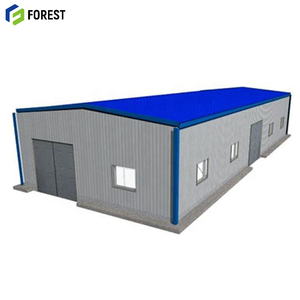 27.5Mx10.5Mx5.0M Prefab Steel Structure Building Warehouse Workshop - Product Image 1