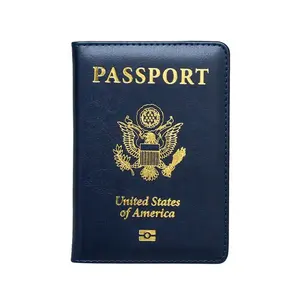 热金箔定制标志动物狗猫小狗证书健康护照证书英文小册子宠物护照印刷