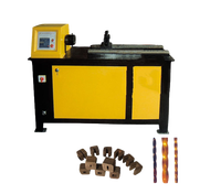Nouvelle machine de forgeage à froid à moteur efficace de machine de torsion de forgeron facile à utiliser pour la couleur noire du métal et de la métallurgie
