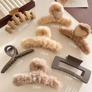 2025 nuovo elegante Clip per <span class=keywords><strong>capelli</strong></span> in plastica di fascia alta per la testa posteriore europea in stile americano 11cm di grandi dimensioni per <span class=keywords><strong>capelli</strong></span> da donna <span class=keywords><strong>capelli</strong></span> spessi - Product Image 2