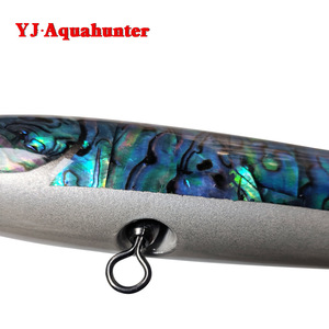 เหยื่อตกปลาไม้รูปเปลือกหอยอะบาโลน Yj Aquahunter ขนาด 20 ซม. น้ำหนัก 75 กรัม สำหรับตกปลาทูน่าในทะเล - Product Image 2