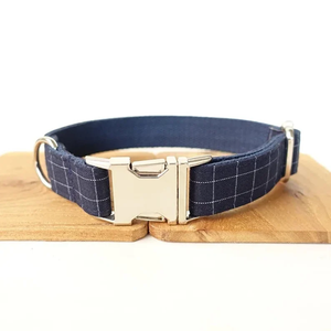 <span class=keywords><strong>Collar</strong></span> de perro hecho en fábrica con logotipo personalizado Hebilla de metal Sarga de tweed suave retráctil para perros pequeños, medianos y grandes - Product Image 4