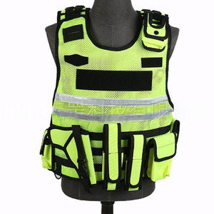 سترة تكتيكية مرورية خفيفة الوزن عالية الجودة لدوريات الأمن شرائط عاكسة للتدريب على السلامة إكسسوارات واقية - Product Image 5