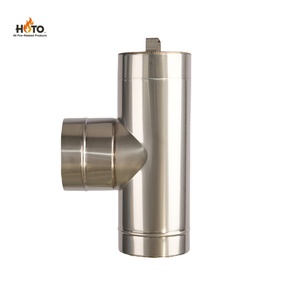 <span class=keywords><strong>Codo</strong></span> de <span class=keywords><strong>Chimenea</strong></span> de Acero Inoxidable de Pared Simple con Aislamiento, Certificado CE, Pulido a Espejo, Resistente a Altas Temperaturas y al Óxido, para Chimeneas - Product Image 4