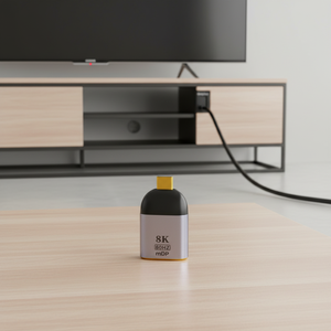 Adattatore <span class=keywords><strong>Type</strong></span>-<span class=keywords><strong>C</strong></span> Maschio a Mini DP Femmina Placcato Oro, Supporta Mirroring Schermo HD e Proiezione Bidirezionale 8K60HZ - Product Image 5