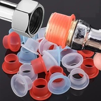 Robinet joint étanche rondelle silicone sangle de tuyau triangle vanne tube de tuyau en caoutchouc empêcher les gouttes bouchon de fuite