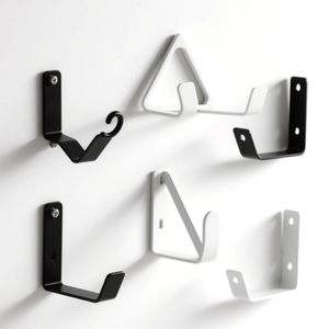 Fabricants Fournissent des Étagères Murales en Acier Galvanisé Revêtues de Poudre Personnalisables Support d'Angle - Product Image 4