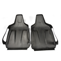 Siège en fibre de carbone W204 C63 AMG adapté aux MERCEDES BENZ C63 AMG UNIQUEMENT 08-12 2 pièces/ensemble