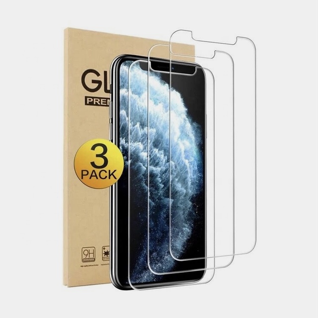3 Pack in 1 Screen Protector Tempered Glass Anti-scratch Cover Film for Iphone 16 15 14 13 12 11pro X Xs Max Xr 7/8 Plus