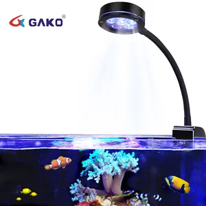 GAKO-Lámpara LED Q2 para acuario, luz de alta calidad para pecera, coral, 18W