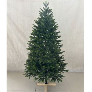 Árbol de Navidad Artificial de Pino de Alta Calidad, 7.5 Pies (2M), PVC/PE, de Montaje Rápido, con Bisagras, para Decoración de Hogar y Fiestas de Año Nuevo - Product Image 1