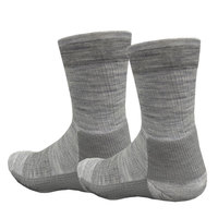 Chaussettes en laine mérinos et nylon personnalisées OEM, chaussettes de randonnée respirantes et thermiques, chaussettes d'hiver en laine de haute qualité pour l'extérieur, vente en gros