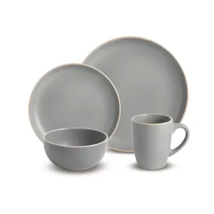 Hot Selling Porcelain Tableware African Bowl Mug Modern Ceramic Set Dinnerware Sets Stoneware microwave safe