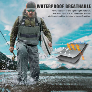 Offre Spéciale sécurité unisexe imperméable épaissi extérieur antidérapant vêtements <span class=keywords><strong>de</strong></span> travail salopette <span class=keywords><strong>de</strong></span> chasse cuissardes <span class=keywords><strong>de</strong></span> pêche avec bottes - Product Image 4