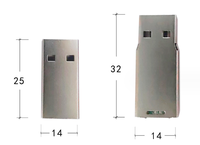 Unidad Flash USB con Chip UDP, USB 2.0/3.0, 2GB 4GB 8GB 16GB, Unidad Flash Rápida de Plástico con Carcasa de Chip, Nueva H2 para Envío Rápido de Productos