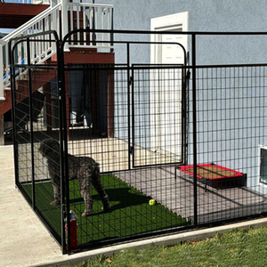 Modern Design Steel Pet Cage for Yard Fence Use Wholesale <strong>Kennel</strong> - Product Image 1
