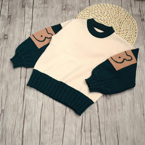 Pulls d'hiver épais et bon marché pour enfants, à manches bouffantes, de grossiste chinois, échantillon gratuit - Product Image 4