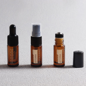 Bouteille en verre ambré d'huile essentielle <span class=keywords><strong>doterra</strong></span> 5ml Roll On Glass Bottles Pump With Calibration - Product Image 2