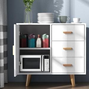 Meuble de bar en bois moderne et durable à double face, table d'appoint pour salle à manger, avec dimensions et couleur personnalisables pour cuisine ou salle à manger, matériau du panneau - Product Image 6