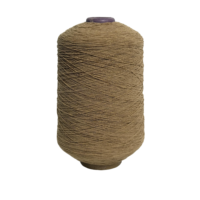 Fil doublement recouvert en nylon et élasthanne de qualité AA 1202020, technique de couleur personnalisée pour le tricotage de chaussettes