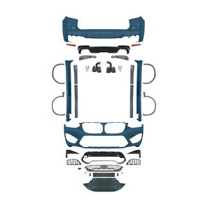 Aggiornamento completo Bodykit M Tech per <span class=keywords><strong>BMW</strong></span> <span class=keywords><strong>X3</strong></span> G01(2018 2021) nuovo Kit per bendino anteriore per paraurti posteriore modificato X3M Upgrade Bodykit - Product Image 2
