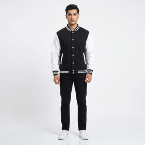 Unisex Soft Breathable Pullover <b>Hoodie</b> Sweatshirts 65% Cotton 35% Polyester Casual Baseball Jacket Style Stand <b>Thin</b> Wholesale - Product Image 1