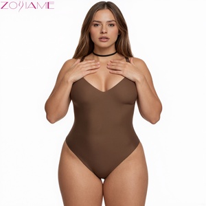 Sculpting Seamless High-Waisted Hip-Enhancing Tummy-Slimming Camisole-Style One-Piece Shapewear <strong>Body</strong> <strong>Suit</strong> <strong>for</strong> <strong>Women</strong> - Product Image 2