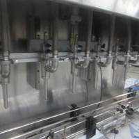 Machine automatique de remplissage et de bouchage de liquides, remplisseuse de liquides pour petites bouteilles, bouchonneuse à vis pour jus, huile, boissons