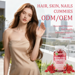 Suplemen Rambut Kulit Kuku Rasa Stroberi Permen Jeli Biotin C E Kecantikan Kesehatan Imun Pencernaan Energi Wanita |   Langsung dari Pabrik - Product Image 2