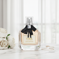 Flacon de parfum en verre personnalisé, magnétique, fantaisie, rond, vide, 30 ml, 50 ml, 100 ml, avec pompe pulvérisateur