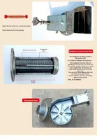Moulin à riz entièrement automatique double usage XiangHong 3HP 220V, moteur commercial et domestique haute performance, décortiqueur de son de riz fin 500kg/h, garantie 1 an