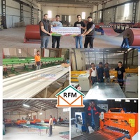 Máquina para Fabricar Láminas de Acero Corrugado Galvanizado para Techos, Máquina para Hacer Techos de Hierro, Máquina para Fabricar Tejas Metropole