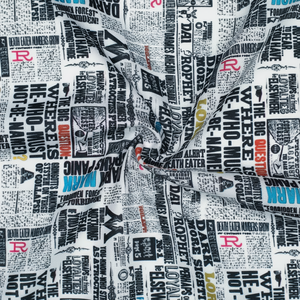 Tissu imprimé en rayonne personnalisé de qualité supérieure, parfait pour les robes élégantes, les chemisiers et les vêtements décontractés modernes avec le logo de votre marque - Product Image 1