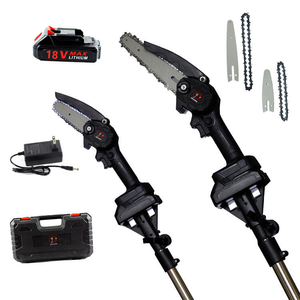 Tronçonneuse électrique sans fil 3-en-1 à batterie 24V haute puissance pour outils de jardin, avec perche télescopique sans balais et emballage plastique - Product Image 4