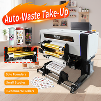 Imprimante UV DTF I3200 personnalisée de conception d'usine avec tête d'impression, machine d'impression de film AB de haute qualité avec laminateur