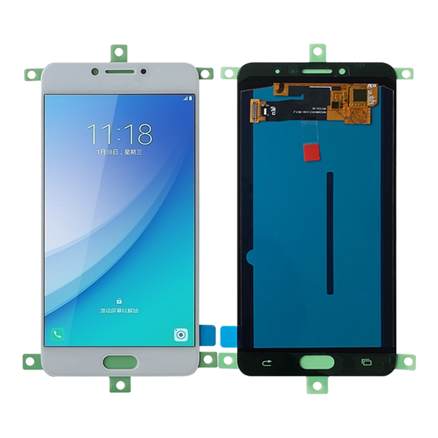 Mobile Phone LCDs for Samsung Galaxy C7 Pro C7010 LCD Screen With Touch Panel Assembly for Samsung C7010 LCD