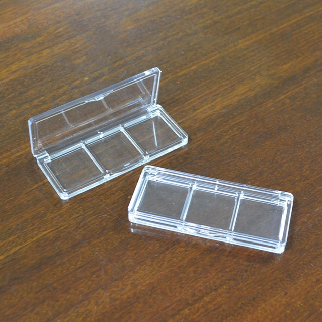 Customized Cosmetic Packaging  Empty Four-color Eye Shadow Box, Empty Art Paint Packaging Box
